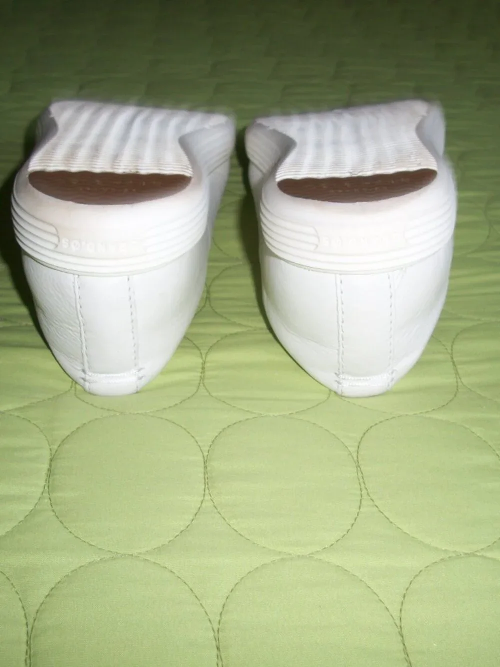 Cole Haan Women's White Leather Shoes